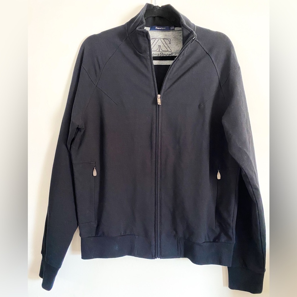 ZEGNA SPORT Men’s luxury sweatshirt - navy